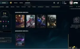 Conta De Lol Ouro V