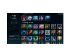 Conta de Lol Platina 3 lv 219 com todos os champions
