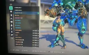 Conta Overwatch 8 golden guns, 39 skins rank dima de dps.