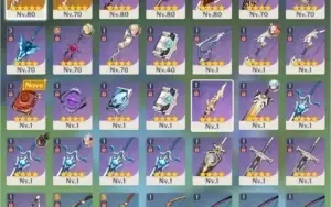 Conta ar 48  ganyu + amos / harpa e xiao com lança do passe
