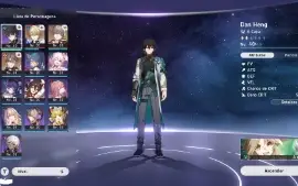 Conta Star Rail lv 20 Welt + Gepard