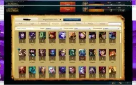 Conta League of Legends Platina IV
