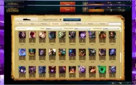 Conta League of Legends Platina IV