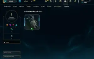 Esmeralda 4 com 50 Champs e 9 Skins + 1 Fragmento