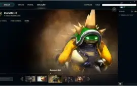 League of Legends - 124 campeoes - 62 skins - Skins Raras