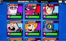 CONTA 10k+ DE TROFÉUS, MUITOS PODER 10 e 9 e 1 LENDÁRIO!