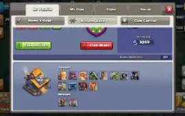 Conta Clash of Clans CV 13 CC 10 6 Construtores TOP Barata