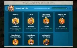 Conta ROK - Rise of Kingdons - 49M- VIP 13 - Inf. REAL