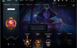 Conta de League of legends e Valorant