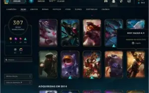 Conta de League of legends e Valorant