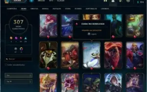 Conta de League of legends e Valorant