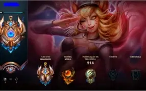 Conta LoL Desafiante season 10