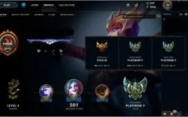 Conta de League of Legends
