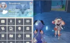 Ganyu+Zong+Albedo+Klee+Child+4mochileiros+Armas