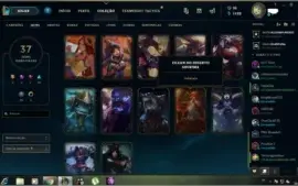 Conta ouro 4 37 skins 34 emotes