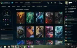 Conta ouro 4 37 skins 34 emotes