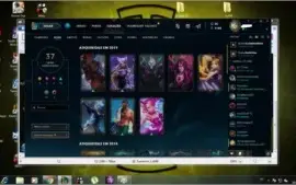 Conta ouro 4 37 skins 34 emotes