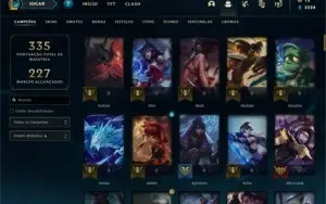 Conta league of legends muito boa