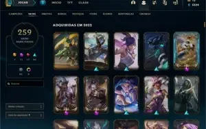 Conta league of legends muito boa