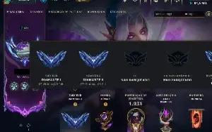 Conta LOL +10 anos 90k essência - 424 skins - 200 chromas