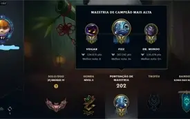 conta lol com muitas skins & level alto + email e todosdados