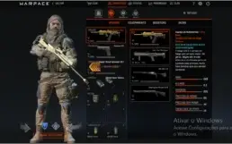 Vendo conta Warface com Saiga Bullpup Gold