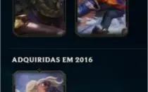 Conta diamante 1 lol
