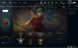 CONTA LEAGUE OF LEGENDS PRATA 1 21+PDL