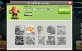 Conta clash cv5 com quase muros Full e troca de nick