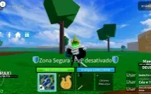 Conta Blox Fruits Level Máximo + Godhuman