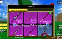 Conta Blox Fruits Level Máximo + Godhuman