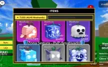 Conta Blox Fruits Level Máximo + Godhuman