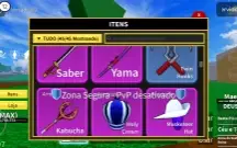Conta Blox Fruits Level Máximo + Godhuman