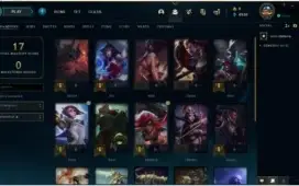 CONTA LOL LVL 22