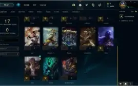 CONTA LOL LVL 22