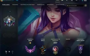 CONTA TOP DE LOL ELO MESTRE TODOS OS CHAMPIONS 200 SKINS