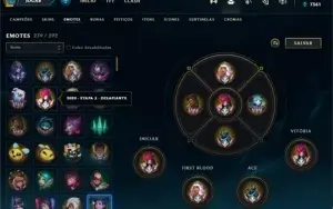 CONTA TOP DE LOL ELO MESTRE TODOS OS CHAMPIONS 200 SKINS