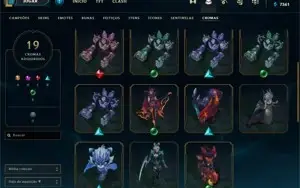 CONTA TOP DE LOL ELO MESTRE TODOS OS CHAMPIONS 200 SKINS