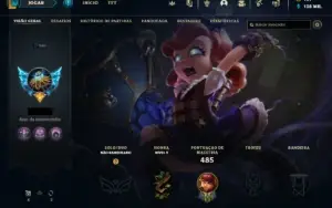 Conta LOL Lvl 260 (838 Skins) - Sem Elo (Desapego Total)