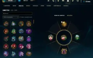 Conta LOL Lvl 260 (838 Skins) - Sem Elo (Desapego Total)
