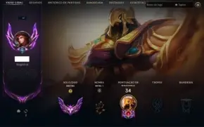 Conta Lol Mestre Handlvl