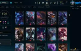 Conta Valorant e LOL