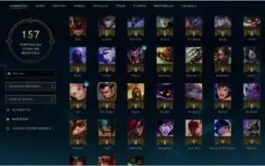 Conta LOL FERRO 4 (Pulsefire Ezreal)