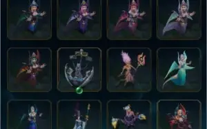 Conta League of Legends low elo com mais de 80 skins