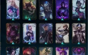 Conta League of Legends low elo com mais de 80 skins