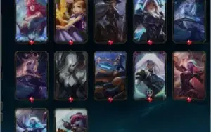 Conta League of Legends low elo com mais de 80 skins