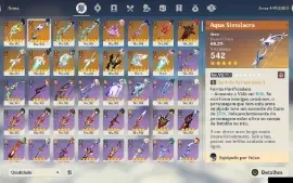 Conta AR 60 Raiden c2 e varias BIS + HStar RAil rank 44 Jing