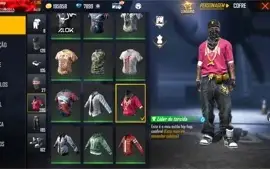 CONTA FREE FIRE COM PRIMEIRO PASSE , CONTA COMPLETA!!