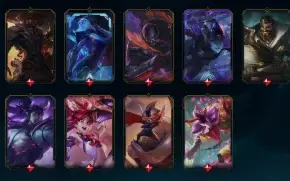 conta de lol 273 skins esmeralda 4 nivel 470