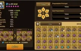 Summoners Wars LV Max top